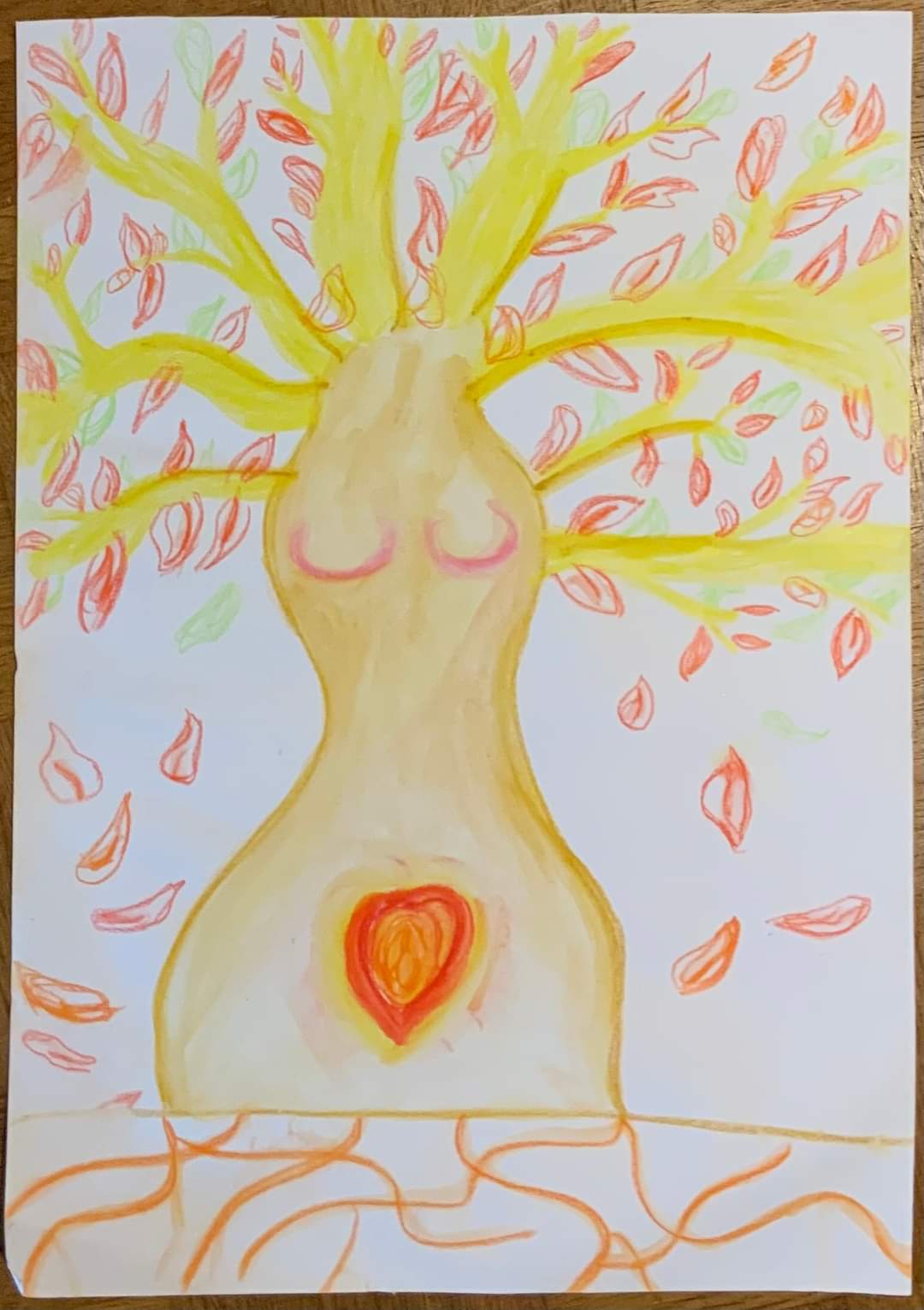 illustration arbre de vie